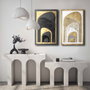 Wallity Set de 2 Lienzos Decorativos Multicolor 45 x 70 cm